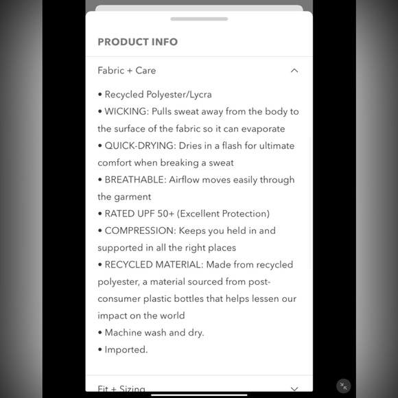 Atleta Salutation Stash Pocket Printed Tight - Picture 5 of 15